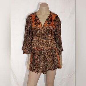 Earthbound silky romper